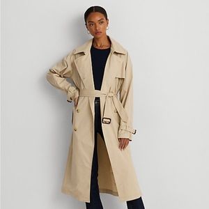 Ralph Lauren Belted Trench Coat Medium